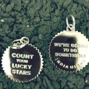 India Hicks Tokens and silver chain